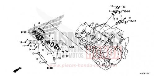 THERMOSTAT CBR650FAG de 2016
